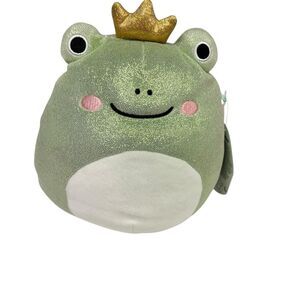 Squishmallows 8” Baratelli The Frog Glitter Squad Plush Toy